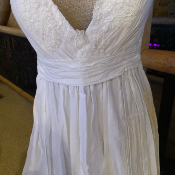 Ivory gown by Carafina Size 8 NWT - Picture 4 of 16